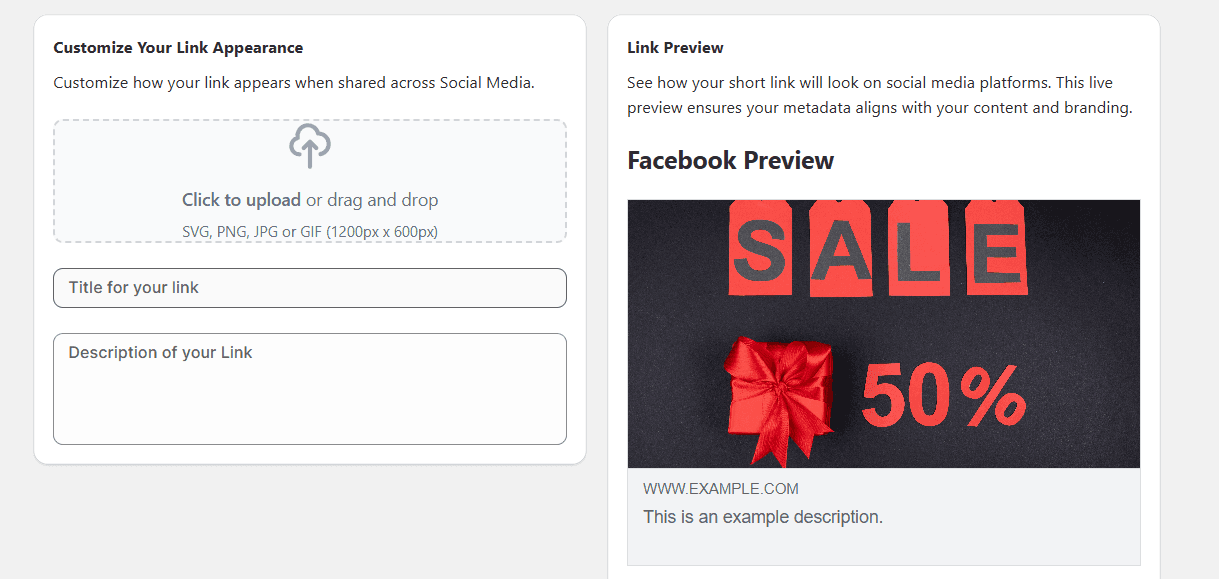 Customize Link Previews for Social Media
