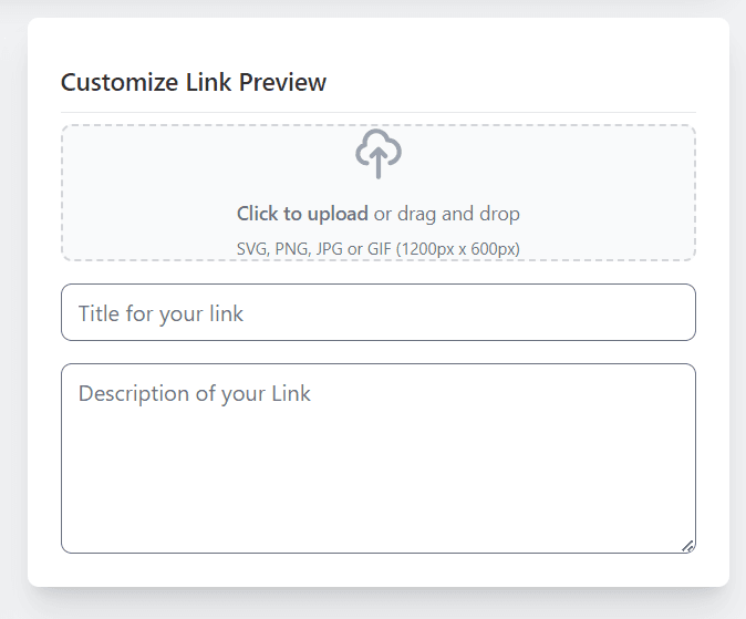  Customize Link Previews